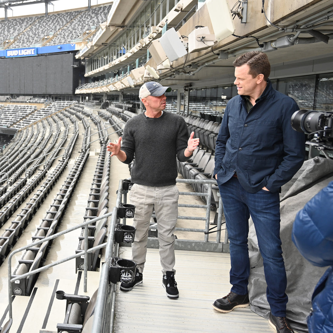 Kenny Chesney Takes Willie Geist to Metlife