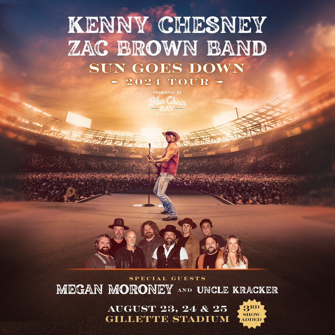 Kenny Chesney Makes It a Triple