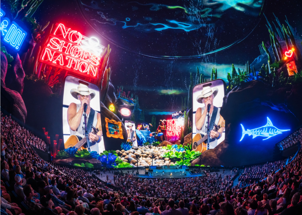 Kenny Chesney Gets His Sphere on, No Shoes Nation Finds a New Dimension