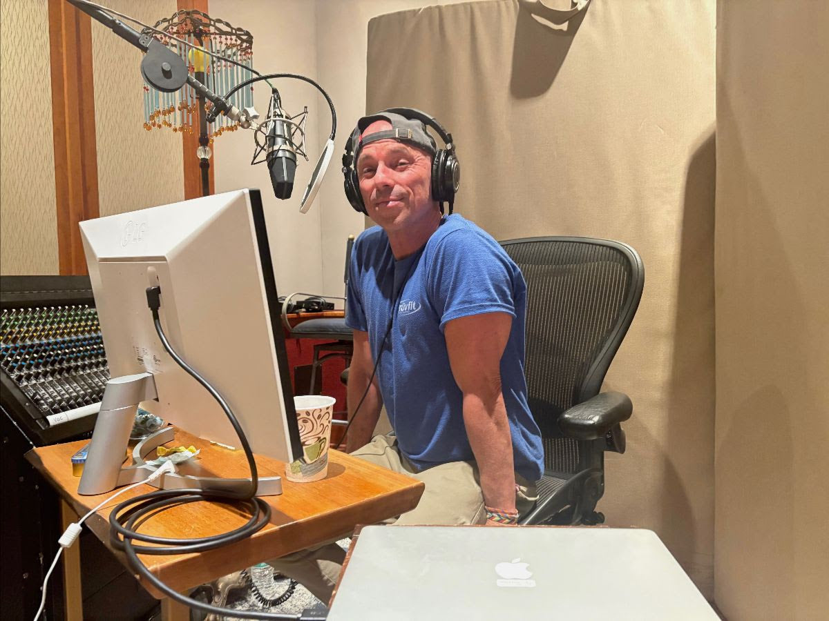 Kenny Hits the Studio...without Musicians; Heart Life Music Audio Book Underway