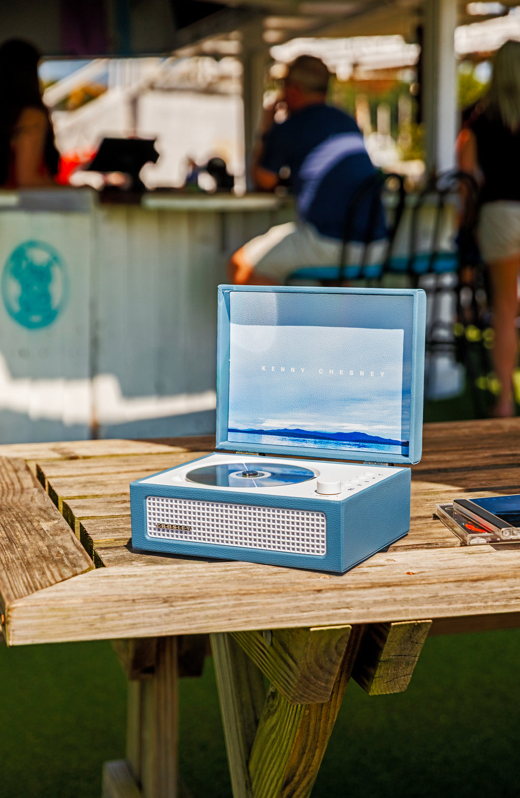 Crosley Kenny Chesney Custom CD Player + Silver Sands Marina CD