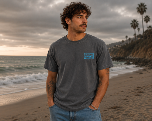 Silver Sands Marina T-Shirt (Pepper)