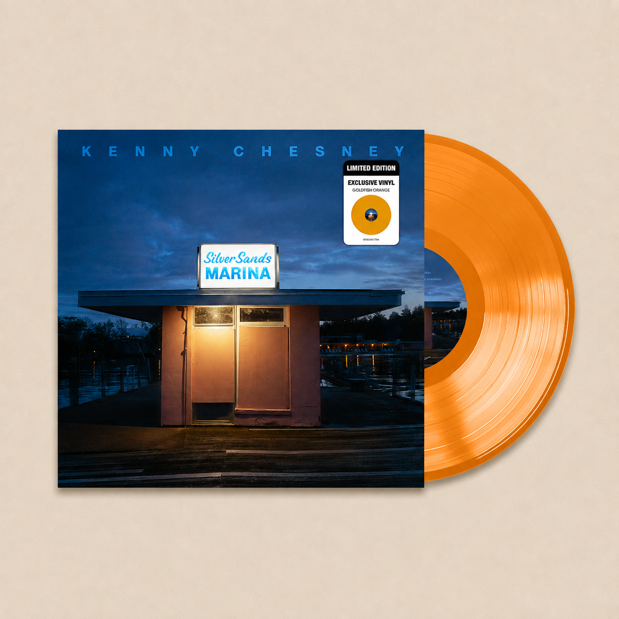 Silver Sands Marina (Goldfish Orange Vinyl)