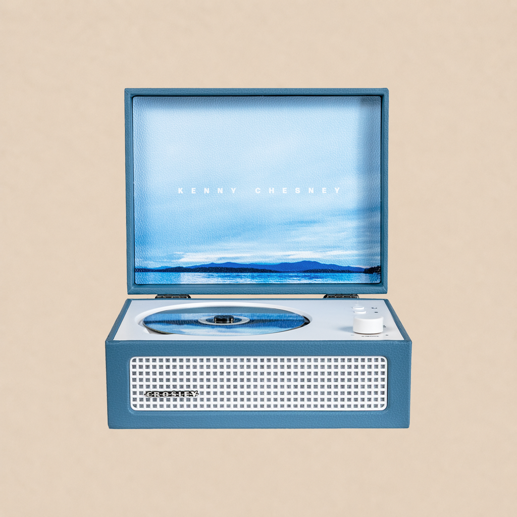 Crosley Kenny Chesney Custom CD Player + Silver Sands Marina CD