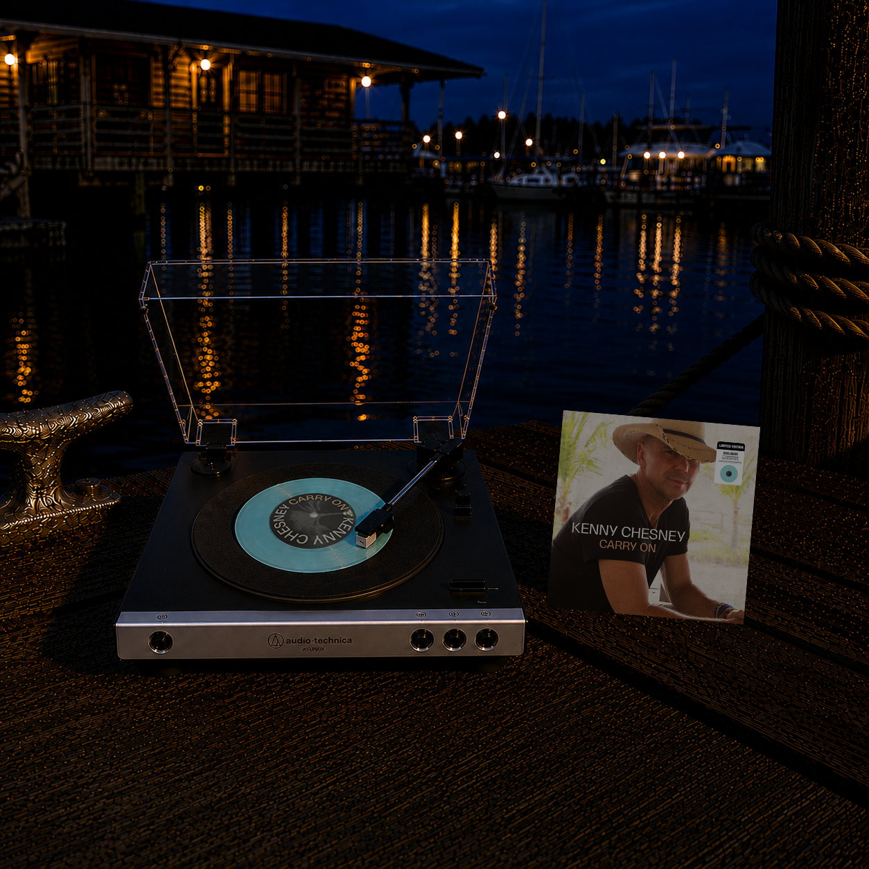 Carry On (7” Vinyl-Sphere Edition) on vinyl player
