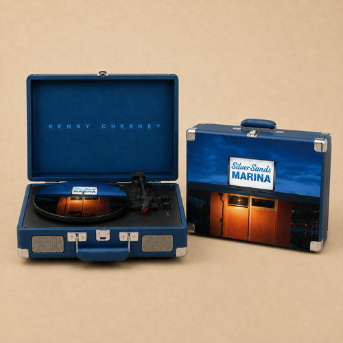 Crosley Kenny Chesney Custom Record Player